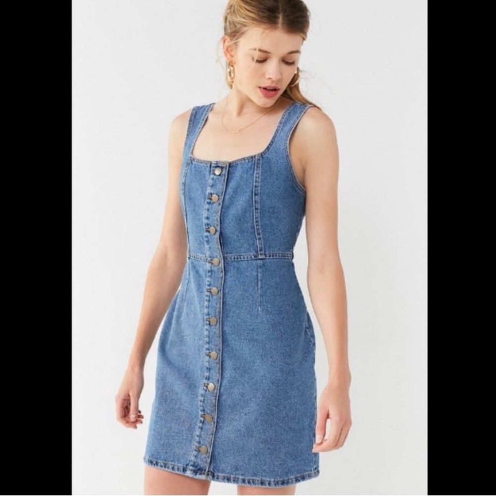UO Denim Mini Dress